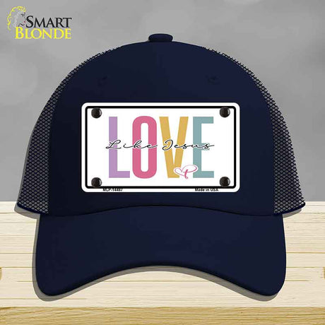 Love Like Jesus Novelty License Plate Hat HAT-MLP-14487