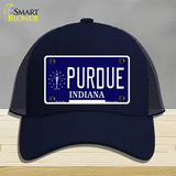 Purdue Indiana Novelty License Plate Hat Mesh / Navy