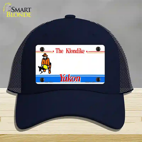 Yukon Novelty License Plate Hat Mesh / Navy