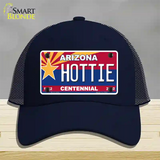 Arizona Centennial Hottie Novelty License Plate Hat Mesh / Navy