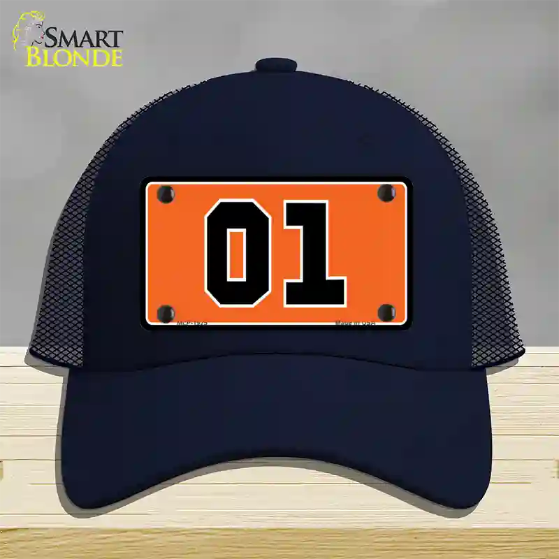 Dukes Of Hazard 01 Novelty License Plate Hat Mesh / Navy