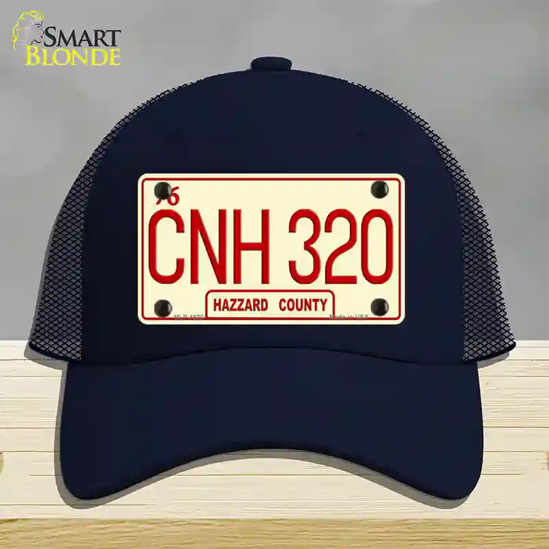 CNH 320 Novelty License Plate Hat Mesh / Navy