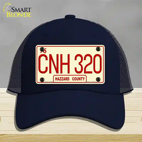 CNH 320 Novelty License Plate Hat Mesh / Navy