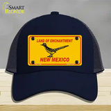 Road Runner New Mexico Novelty License Plate Hat Mesh / Navy