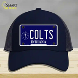 Colts Indiana State Novelty License Plate Hat Mesh / Navy