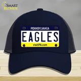 Eagles Pennsylvania State NoveltyNovelty License Plate Hat Mesh / Navy