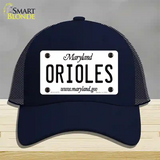 Orioles Maryland State Novelty License Plate Hat Mesh / Navy