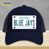 Blue Jays Toronto Canada Province Novelty License Plate Hat Mesh / Navy