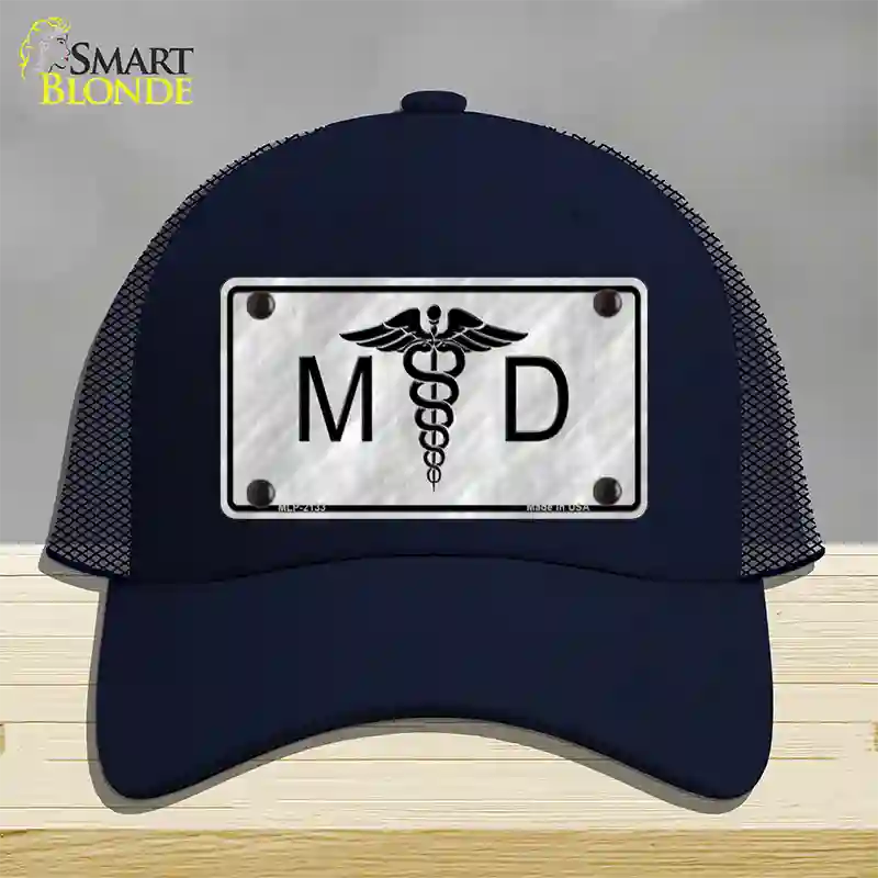 MD Novelty License Plate Hat Mesh / Navy