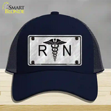 RN Novelty License Plate Hat Mesh / Navy