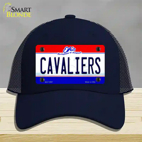 Cavaliers Ohio State Novelty License Plate Hat Mesh / Navy