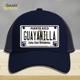 Guayanilla Puerto Rico Novelty License Plate Hat Mesh / Navy