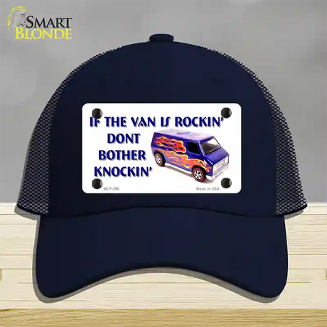 If Vans Rockin Novelty License Plate Hat Mesh / Navy