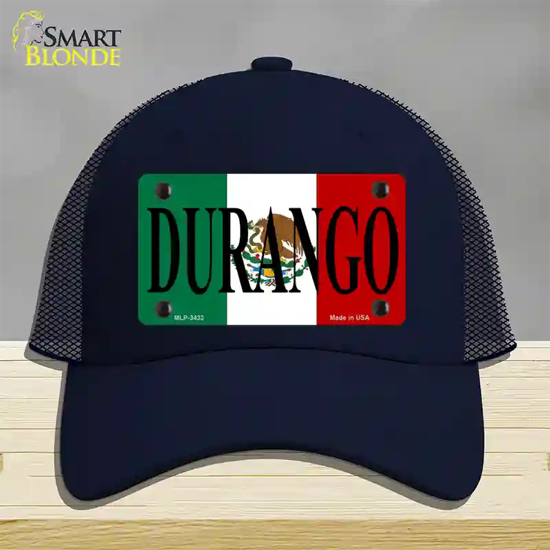 Durango Novelty License Plate Hat Mesh / Navy