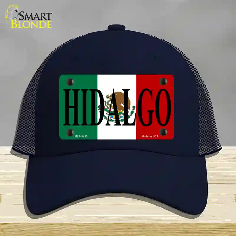 Hidalgo Novelty License Plate Hat Mesh / Navy