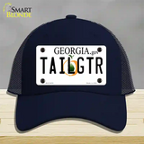 Tailgtr Georgia Novelty License Plate Hat Mesh / Navy