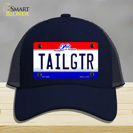 Tailgtr Ohio State Novelty License Plate Hat Mesh / Navy