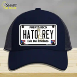 Hato Rey Puerto Rico Novelty License Plate Hat Mesh / Navy