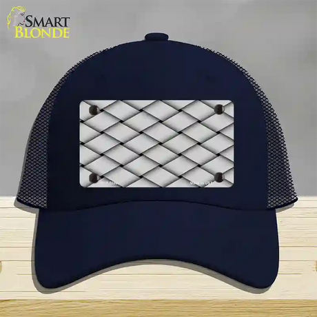 Weave Customizable Novelty License Plate Hat Mesh / Navy