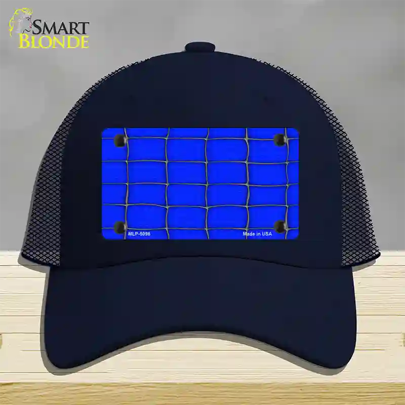 Web Blue Novelty License Plate Hat Mesh / Navy