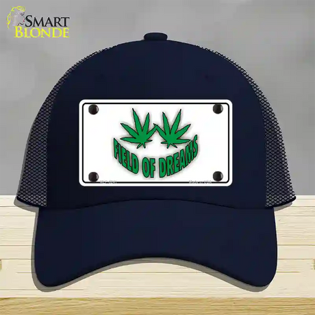 Field of Dreams Novelty License Plate Hat Mesh / Navy