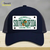 South Florida Novelty License Plate Hat Mesh / Navy