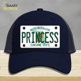 Princess Florida Novelty License Plate Hat Mesh / Navy