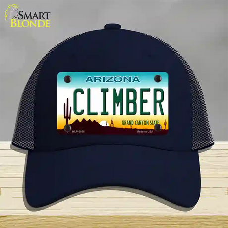 Arizona Climber Novelty License Plate Hat Mesh / Navy