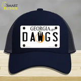 Dawgs Georgia Novelty License Plate Hat Mesh / Navy