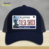 Tulsa Shock Oklahoma Novelty License Plate Hat Mesh / Navy