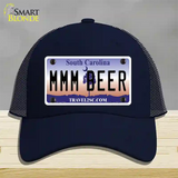 MMM Beer South Carolina Novelty License Plate Hat Mesh / Navy