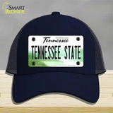 Tennessee State Novelty License Plate Hat Mesh / Navy