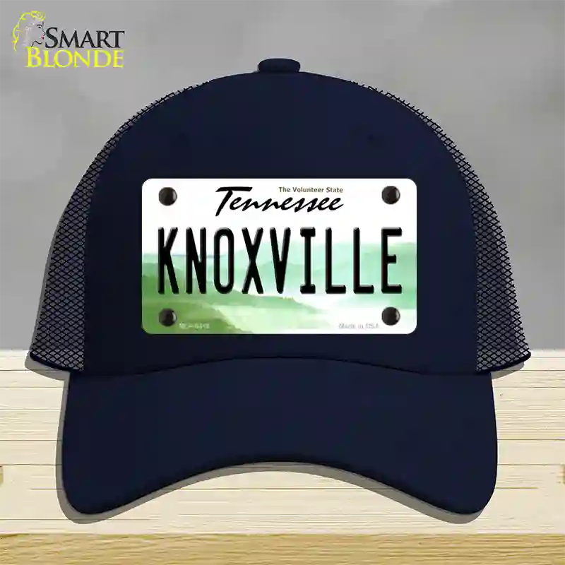 Knoxville Tennessee Novelty License Plate Hat Mesh / Navy