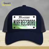 Murfreesboro Tennessee Novelty License Plate Hat Mesh / Navy