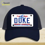 Duke North Carolina Novelty License Plate Hat Mesh / Navy