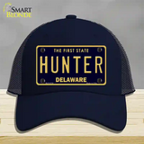 Hunter Delaware Novelty License Plate Hat Mesh / Navy