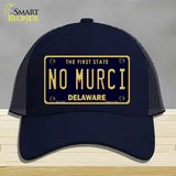 No Murci Delaware Novelty License Plate Hat Mesh / Navy