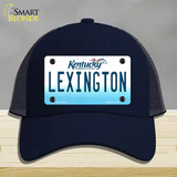 Lexington Kentucky Novelty License Plate Hat Mesh / Navy