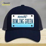 Bowling Green Kentucky Novelty License Plate Hat Mesh / Navy