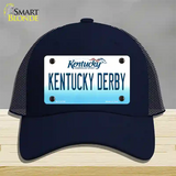 Kentucky Derby Kentucky Novelty License Plate Hat Mesh / Navy