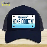 Home Cookin Kentucky Novelty License Plate Hat Mesh / Navy