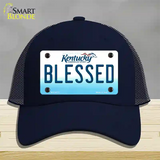 Blessed Kentucky Novelty License Plate Hat Mesh / Navy