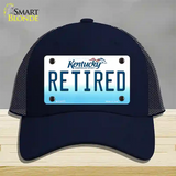 Retired Kentucky Novelty License Plate Hat Mesh / Navy