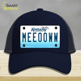 Meeooww Kentucky Novelty License Plate Hat Mesh / Navy