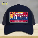 Arizona Centennial Climber Novelty License Plate Hat Mesh / Navy