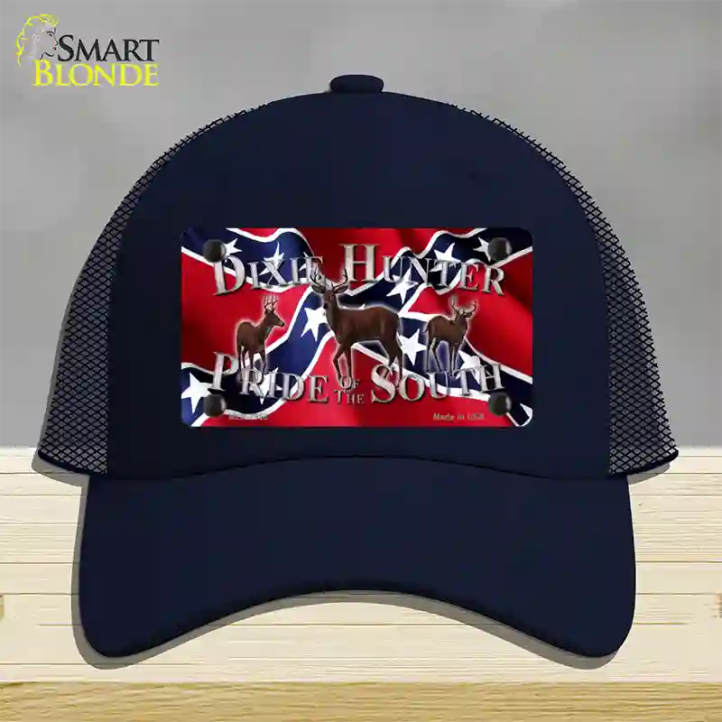 Pride Of The South Novelty License Plate Hat Mesh / Navy