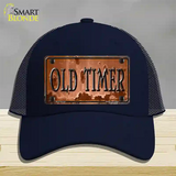 Old Timer Novelty License Plate Hat Mesh / Navy