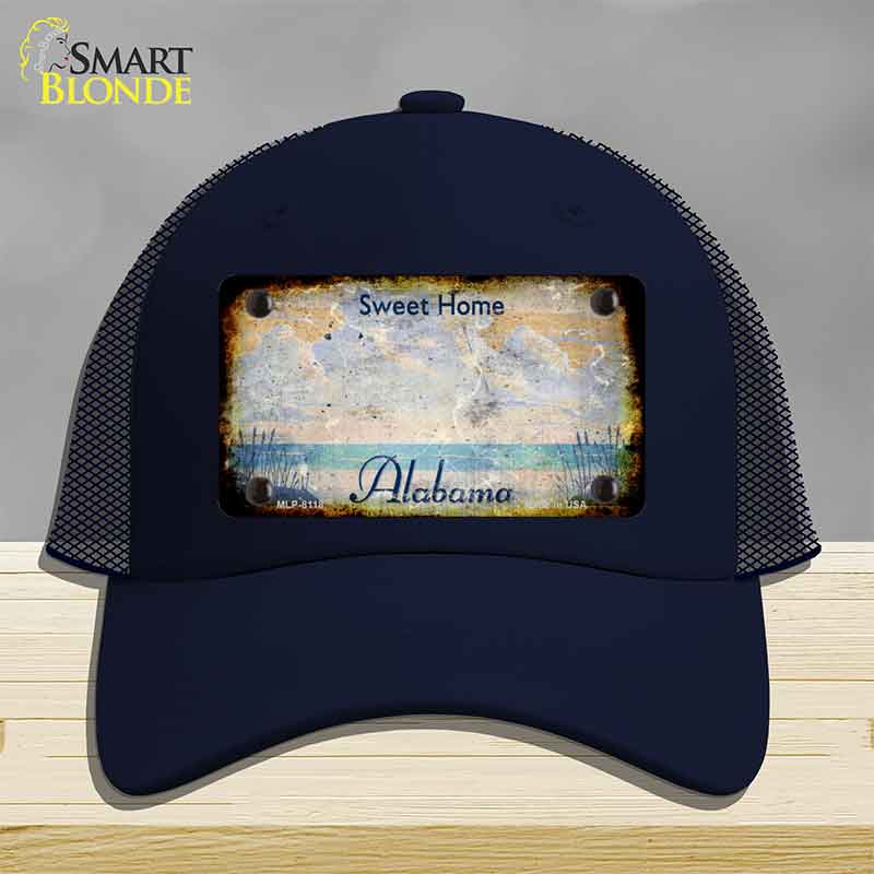 Alabama State Rusty Novelty License Plate Hat HAT-MLP-8118