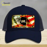 Arizona Love Novelty License Plate Hat Mesh / Navy