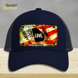 Georgia Love Novelty License Plate Hat Mesh / Navy